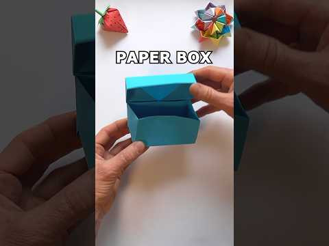 ORIGAMI GIFT BOX STEP BY STEP | HOW TO MAKE PAPER AMAZING BOX INCLART