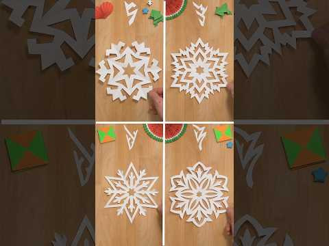 AMAZING 4 PAPER SNOWFLAKES FOR CHRISTMAS | TOP CHRISTMAS DECOR IDEAS inclArt AMAZING 4 PAPER SNOWFLAKES FOR CHRISTMAS | TOP CHRISTMAS DECOR IDEAS inclArt