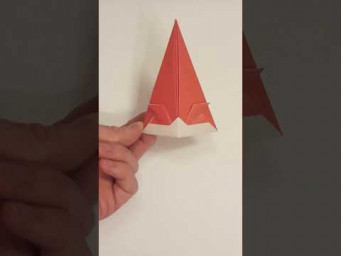 Unusual origami samurai helmet; Необычный шлем самурая оригами #shorts