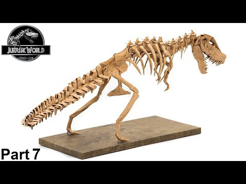 Origami Tyrannosaurus Rex skeleton tutorial 4K (Issei Yoshino) part 7 折り紙 ティラノサウルス Jurassic World Origami Tyrannosaurus Rex skeleton tutorial 4K (Issei Yoshino) part 7 折り紙 ティラノサウルス Jurassic World