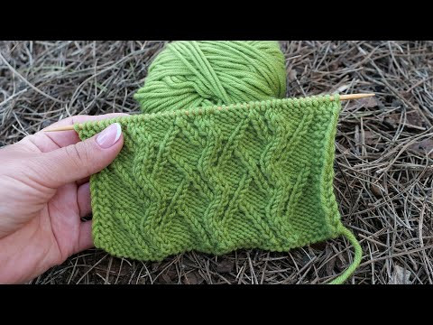 «Приморская Ель» - японский узор спицами "Seaside Spruce" - Japanese knitting pattern «Приморская Ель» - японский узор спицами "Seaside Spruce" - Japanese knitting pattern