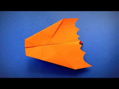 How to Make a Paper Airplane that FLIES FAR | Origami Airplane | World Record Paper Airplane