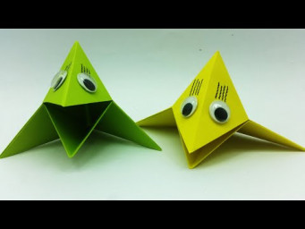 Paper Crafts Fun Ideas With Moving Toy | Handmade Color Paper Crazy Toy Ideas | Homemade Craft Ideas