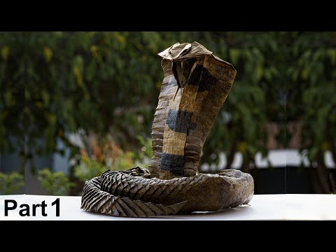 Origami King Cobra (Ronald Koh) part 1 Origami King Cobra (Ronald Koh) part 1