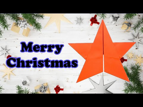 CHRISTMAS ORIGAMI Star | How to Make a Paper Star | Christmas Decor Crafts CHRISTMAS ORIGAMI Star | How to Make a Paper Star | Christmas Decor Crafts