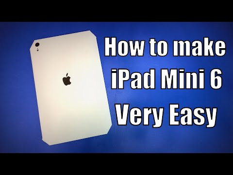 How to Make a Paper Tablet | How to Make a Paper iPad Mini 6 Apple | Origami Tablet How to Make a Paper Tablet | How to Make a Paper iPad Mini 6 Apple | Origami Tablet