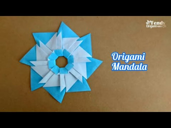 Origami Mandala/ Paper Star 折纸曼陀罗