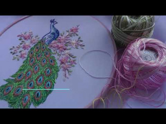 How to Embroider a Peacock - Easy Steps to a Cool DIY Project