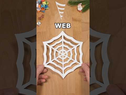 ❄️EASY PAPER SNOWFLAKE WEB INSTRUCTION | BEST SCHOOL PROJECT inclArt ❄️EASY PAPER SNOWFLAKE WEB INSTRUCTION | BEST SCHOOL PROJECT inclArt
