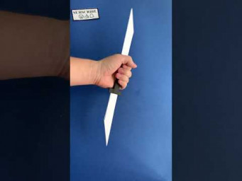 Paper Double Sided Knife | Paper Double Knife #shorts
