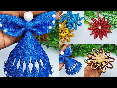Upcoming Christmas Decor - Christmas Ornaments Making Easy Tutorial at Home - DIY Christmas Crafts