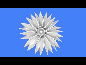 Бумажные снежинки ❄️ Легкое вырезание снежинок из бумаги ❄️