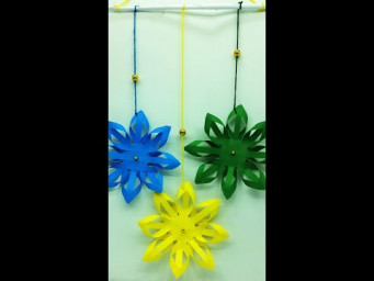 Christmas Wall Decor / Christmas Snowflakes ❄  DIY Christmas Crafts #shorts