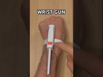 EASY PAPER WRIST GUN STEP BY STEP | HOW TO MAKE WRIST GUN WEAPON TUTORIAL ART #diy #paperart