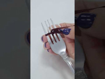 Как сделать маленький бантик? #grasser #lifehacks #grasserмк