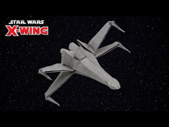Origami Star Wars X-wing Fighter