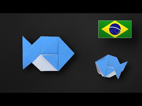 Como Fazer um Peixe de Origami: Passo a Passo Simples! Como Fazer um Peixe de Origami: Passo a Passo Simples!