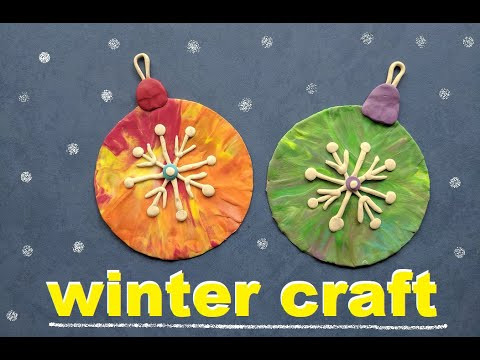 Елочная игрушка из пластилина | Christmas tree toy made of plasticine Елочная игрушка из пластилина | Christmas tree toy made of plasticine