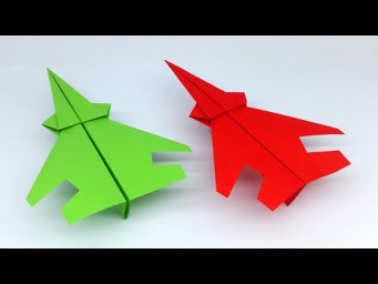 The Fighter Jet Paper Plane: Fold the Ultimate Flyer!