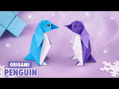 Оригами Пингвин из бумаги | Origami Paper Penguin Оригами Пингвин из бумаги | Origami Paper Penguin