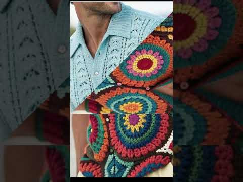 Мужская вязанная мода Часть2 #crochet #вязаниеизтрикотажнойпряжи #fashion #handmade Мужская вязанная мода Часть2 #crochet #вязаниеизтрикотажнойпряжи #fashion #handmade