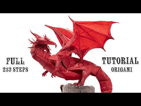 Origami Western Dragon (Shuki Kato) The Ultimate Tutorial Origami Western Dragon (Shuki Kato) The Ultimate Tutorial