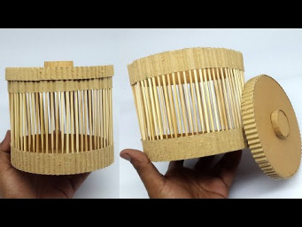 DIY Gift Box - How to make Gift Box ? Handmade Box - Jewellery Box - Easy Cardboard Crafts
