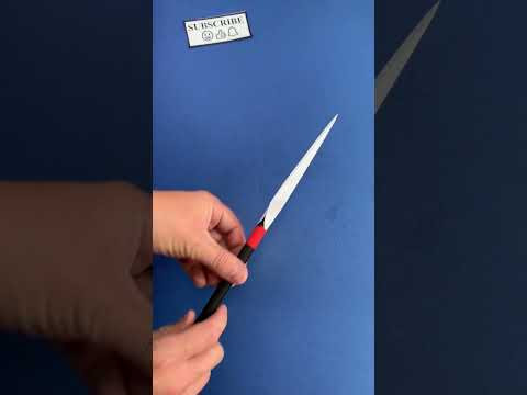 Paper Spear Easy | AMAZING PAPER NINJA WEAPONS #shorts Paper Spear Easy | AMAZING PAPER NINJA WEAPONS #shorts