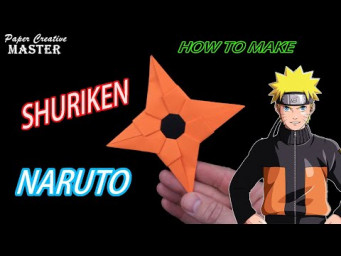How to make a Naruto shuriken out of paper
