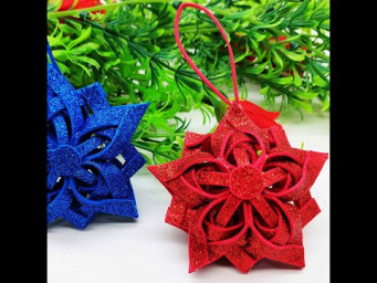 Home Decoration Ideas With Star | Star Making Tutorial | DIY Crafts #shorts