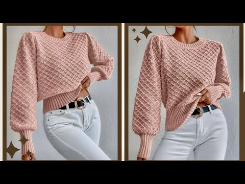 Тренд 2023- Джемпер ,,новыми,, ромбами. НОВИНКА ОТ SHEIN Мастер класс.