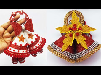 Chrsitmas Hanging Bell Decoration - Christmas Tree Decoration With Bell - Christmas Decorate With Me