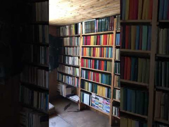 Наша старая библиотека. #книжныеполки #букинистика
