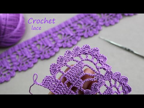 Супер КРУЖЕВО КРЮЧКОМ легкое ВЯЗАНИЕ КРЮЧКОМ для начинающих Very Easy Crochet lace for beginners Супер КРУЖЕВО КРЮЧКОМ легкое ВЯЗАНИЕ КРЮЧКОМ для начинающих Very Easy Crochet lace for beginners