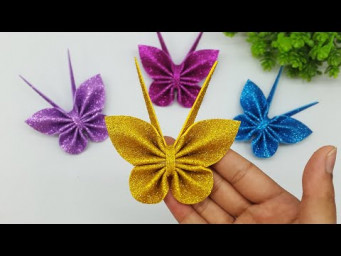 DIY EVA Foam Sheet Butterfly - Creative Craft Tutorial