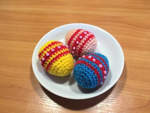 Как вязать пасхальное яйцо крючком/How to Knit an Easter Egg Crochet Как вязать пасхальное яйцо крючком/How to Knit an Easter Egg Crochet