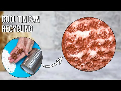 Take starch, a peach pit, and a tin can. What you get out of it will surprise you! Take starch, a peach pit, and a tin can. What you get out of it will surprise you!
