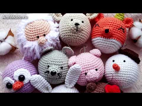Амигуруми: схема Ёлочные игрушки. Игрушки вязаные крючком - Free crochet patterns. Амигуруми: схема Ёлочные игрушки. Игрушки вязаные крючком - Free crochet patterns.