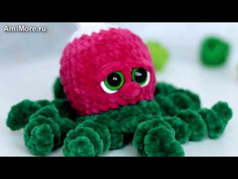 Амигуруми: схема Осьминог Редисыч. Игрушки вязаные крючком - Free crochet patterns.