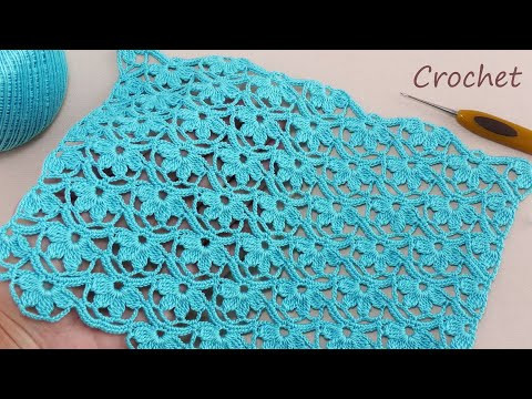 Красивый УЗОР КРЮЧКОМ легкое ВЯЗАНИЕ для начинающих SUPER EASY Pattern Crochet for beginners Красивый УЗОР КРЮЧКОМ легкое ВЯЗАНИЕ для начинающих SUPER EASY Pattern Crochet for beginners
