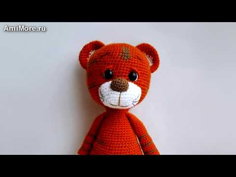 Амигуруми: схема Тигруля. Игрушки вязаные крючком - Free crochet patterns.