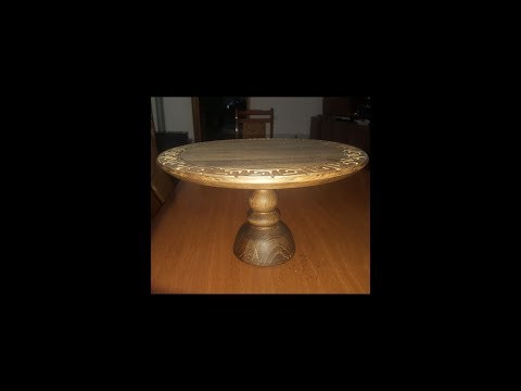 Столик для торта ( на cnc)