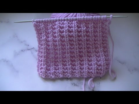 Вяжем рельефный узор спицами. Вяжем рельефный узор спицами.