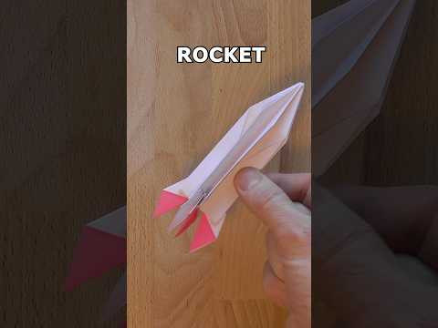 EASY ORIGAMI ROCKET STEP BY STEP | HOW TO MAKE PAPER SPACE SHIP INCL ART | DIY PAPER CRAFT EASY ORIGAMI ROCKET STEP BY STEP | HOW TO MAKE PAPER SPACE SHIP INCL ART | DIY PAPER CRAFT