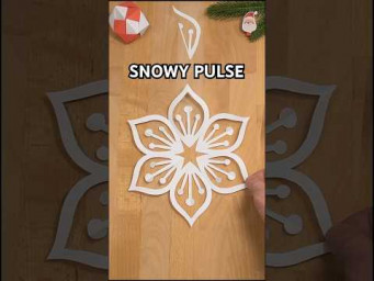 EASY SNOWFLAKE SNOWY PULSE TUTORIAL | CAPTIVATING DECOR INCL ART