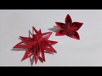 Art and design - how to make a paper flower art design