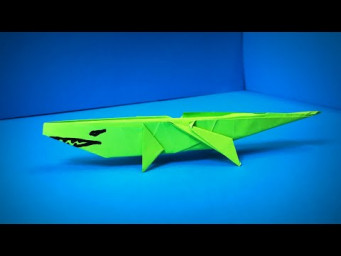 Origami Crocodile | How to Make a Paper Crocodile DIY | Easy Origami ART Paper Crafts