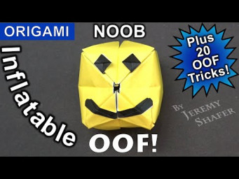 Inflatable Noob + 20 Amazing OOF Tricks! - Roblox Origami