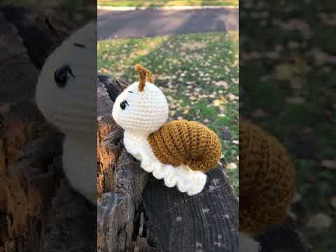 Snail amigurumi 