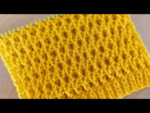Красивый ажурный узор спицами для маечки, топа, блузона, джемпера. Красивый ажурный узор спицами для маечки, топа, блузона, джемпера.